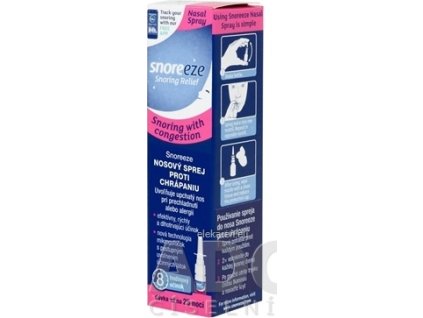 SNOREEZE SPREJ DO NOSA PROTI CHRÁPANIU - 1x10 ml