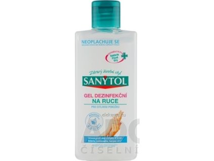 SANYTOL GÉL DEZINFEKCNÝ na ruky - 1x75 ml