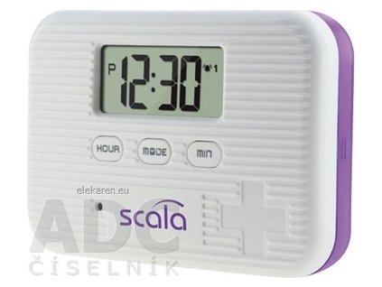 SCALA DÁVKOVAČ LIEKOV S ČASOVAČOM SC 6 - 1x1 ks