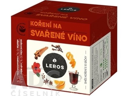 LEROS KORENIE NA VARENÉ VÍNO - zmes korenín, vrecká 10x2 g (20 g)