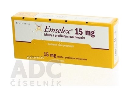EMSELEX 15MG TBL PLG 28X15MG