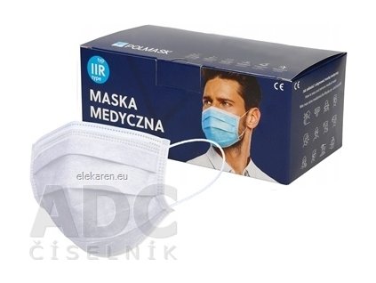 POLMASK Rúško zdravotnícke - 1x50 ks