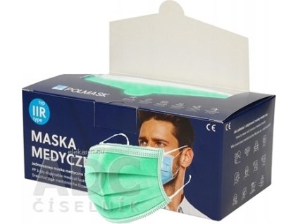 POLMASK Rúško zdravotnícke - 1x50 ks