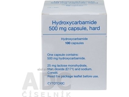 Hydroxycarbamide Medac (Hydroxyurea) (VšZP: L0184) - cps 500 mg 1x100 ks (mimoriadny dovoz-výnimka)