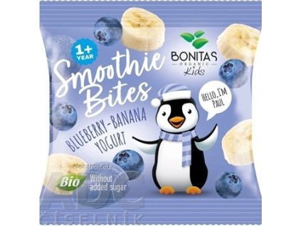 BONITAS Smoothie Bites Bluberry-Banana Yogurt BIO - 1x10 g