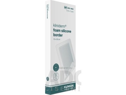 Kliniderm foam silicon border - 1x5 ks