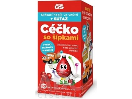 GS Céčko so šípkami Darček - 1x50 ks
