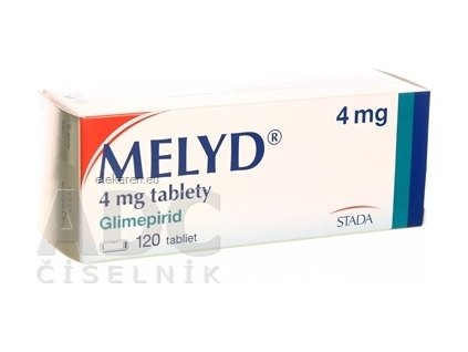 MELYD 4 mg tablety - 1x120 ks