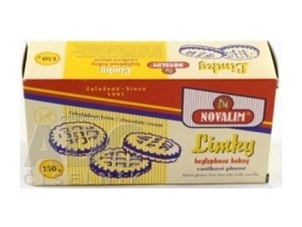 LIMKY DIÉTNE KEKSY VANILKOVÉ - 1x150 g