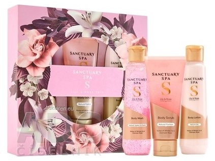 SANCTUARY SPA Lily & Rose Trio - 1x1 set