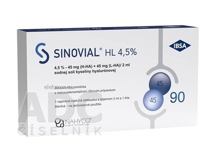 SINOVIAL HL 4,5% ROZ.INJ.ST.1X2ML
