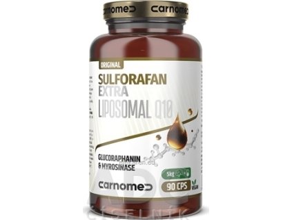 CarnoMed Sulforafan EXTRA Liposomal Q10 - 1x90 ks