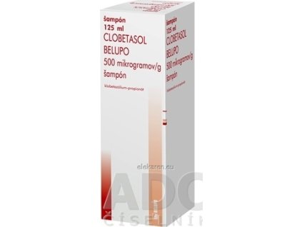 CLOBETASOL BELUPO 500 mikrogramov/g - 1x125 ml