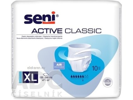 Seni ACTIVE CLASSIC XL extra large - 1x10 ks