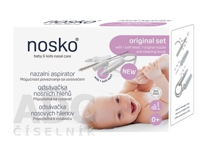 nosko Odsávačka nosových hlienov - Original set - 1x1 set
