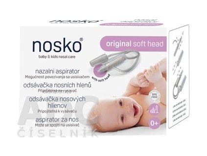 nosko Odsávačka hlienov - Original soft head - 1x1 ks