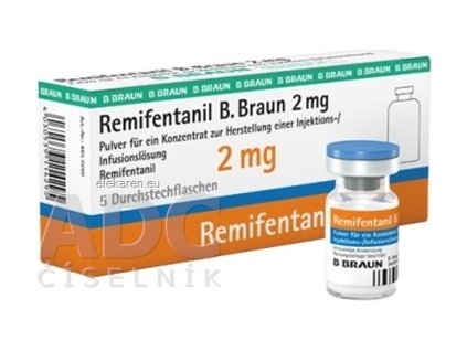 Remifentanil B. Braun 2 mg - 5x6 ml
