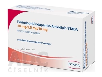 Perindopril/Indapamid/Amlodipín STADA - 1x90 ks