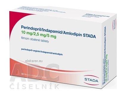 Perindopril/Indapamid/Amlodipín STADA - 1x90 ks