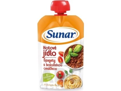 Sunar Hotové jedlo Špagety - 1x120 g