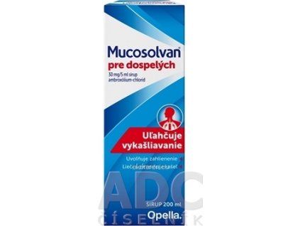 Mucosolvan pre dospelých - 1x200 ml