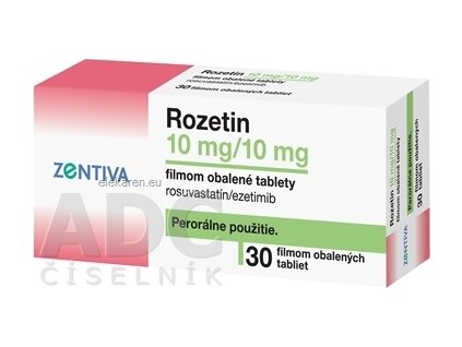 Rozetin 10 mg/10 mg - 1x30 ks