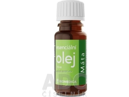 BIOMEDICA Esenciálny olej Mäta - 1x10 ml