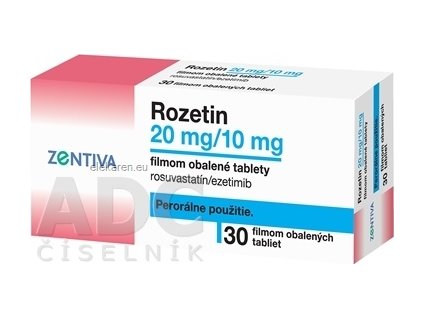 Rozetin 20 mg/10 mg - 1x30 ks