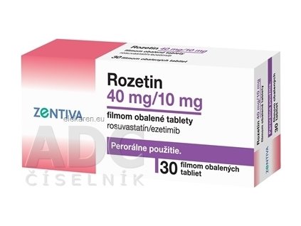 Rozetin 40 mg/10 mg - 1x30 ks