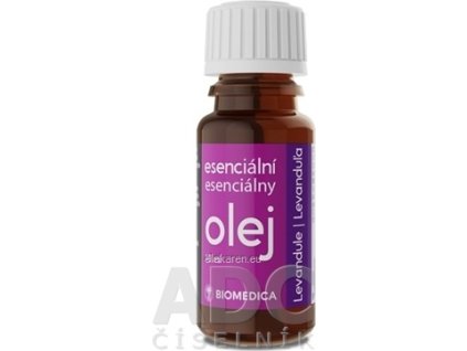 BIOMEDICA Esenciálny olej Levanduľa - 1x10 ml