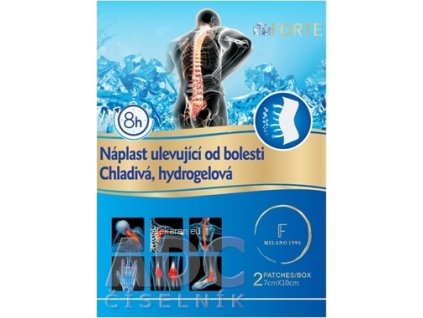 FORTE Náplasť uľavujúca od bolesti - 1x2 ks