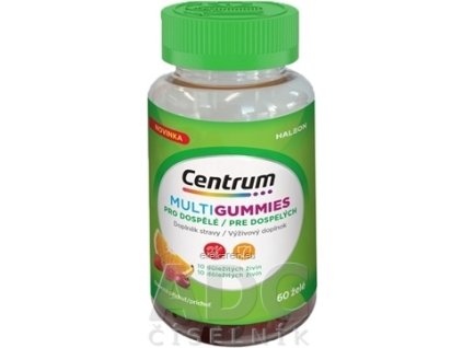 Centrum MultiGUMMIES PRE DOSPELÝCH - 1x60 ks