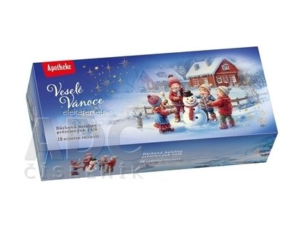 APOTHEKE KOLEKCIA Veselé Vianoce - prémiové čaje - 1x90 ks