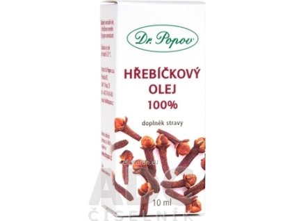 Dr. Popov Klinčekový olej 100 % - 1x10 ml