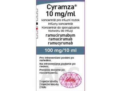 CYRAMZA CON INF 2X10ML/100MG