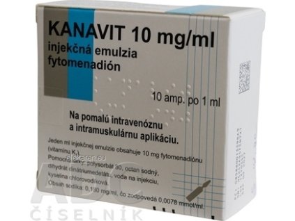 KANAVIT EMU INJ 10MG/ML  10X1ML