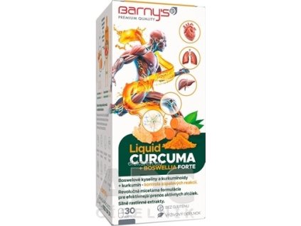 Barny's LIQUID CURCUMA + BOSWELLIA FORTE - 1x30 ks