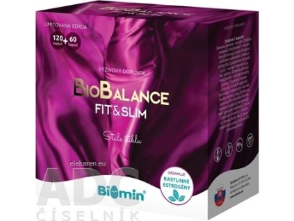 Biomin BioBalance FIT&SLIM - cps 120+60 zadarmo (180 ks)