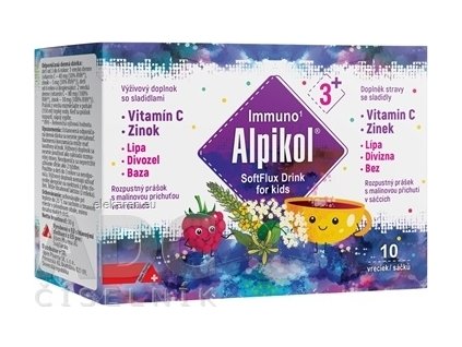 Alpikol SoftFlux Drink for kids - 1x10 ks