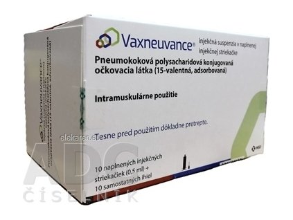 VAXNEUVANCE SUS INJ.10X0,5ML V STRI