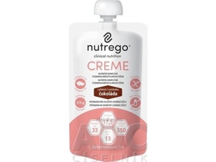 Nutrego CREME s príchuťou čokoláda - 1x175 g