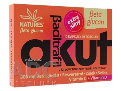 NATURES Baciltrafil akut - 1x10 ks