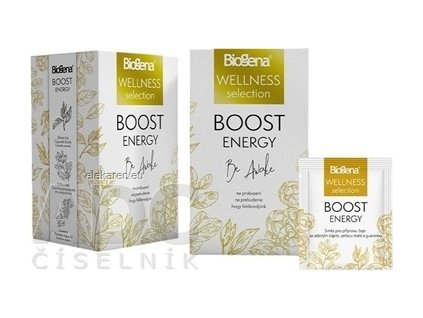 Biogena WELLNESS BOOST ENERGY - bylinný čaj 20x1,8 g (36 g)