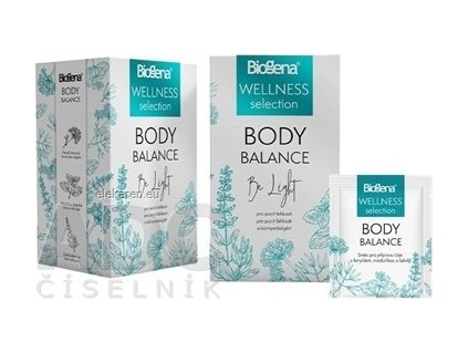 Biogena WELLNESS BODY BALANCE - bylinný čaj 20x2 g (40 g)