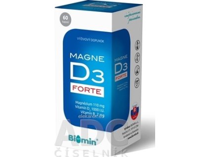 Biomin MAGNE D3 FORTE - 1x60 ks