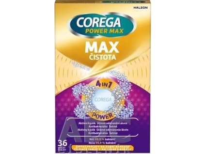 COREGA POWER MAX MAX ČISTOTA - 1x36 ks