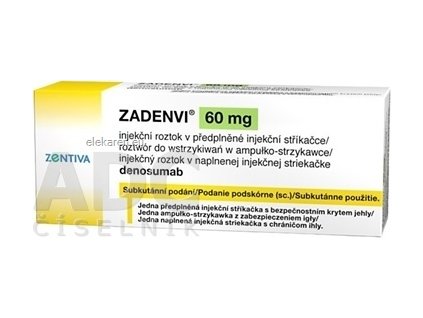 ZADENVI 60MG SOL INJ 1X1ML/60MG