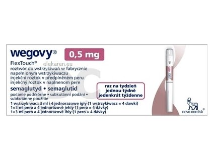 WEGOVY 0,5MG FLEXTOUCH SOL INJ 1X3M