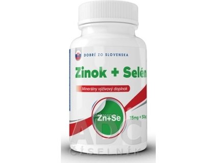 Dobré z SK Zinok 15 mg + Selén 50 μg - tbl 30+10 zadarmo (40 ks)