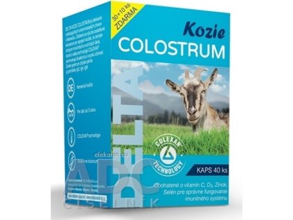 DELTA COLOSTRUM Kozie - cps 30+10 zdarma (40 ks)